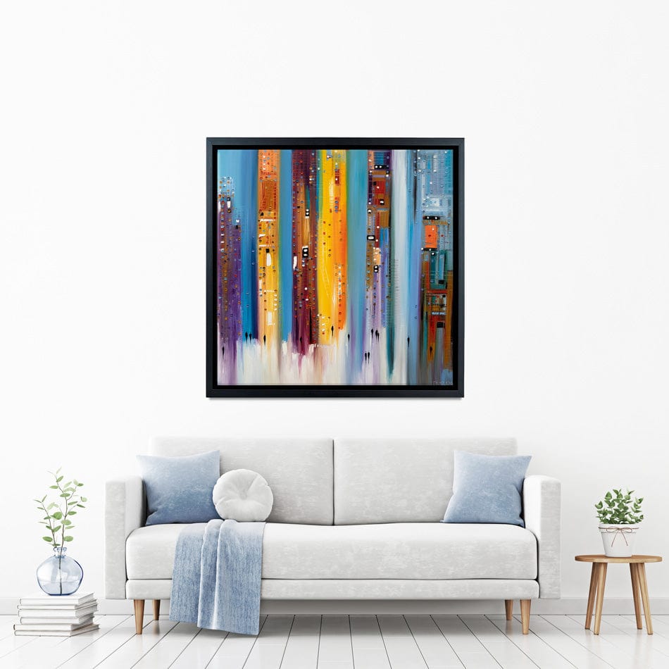 City Inspiration Canvas Print wall art product Ekaterina Ermilkina / Independent