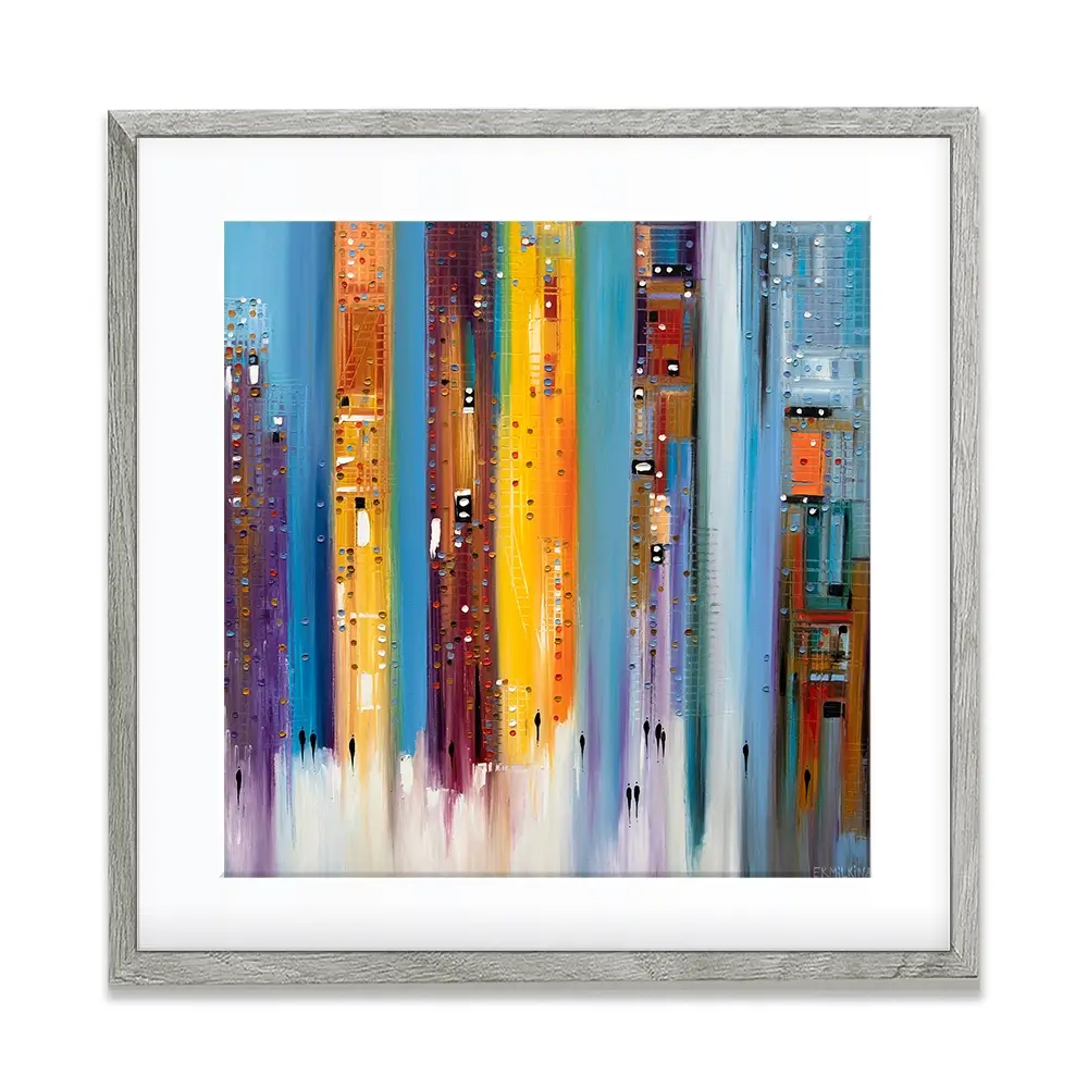 City Inspiration Framed Art Print City Inspiration Framed Art Print wall art product Ekaterina Ermilkina