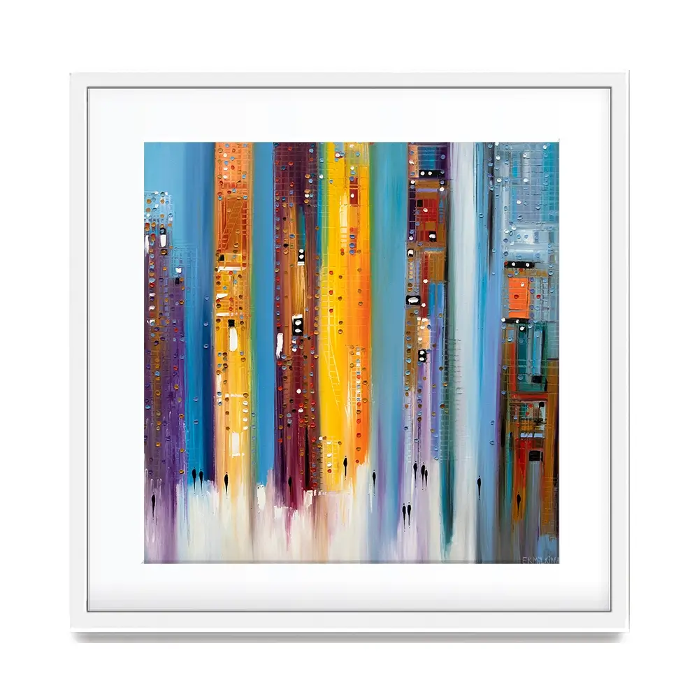 City Inspiration Framed Art Print City Inspiration Framed Art Print wall art product Ekaterina Ermilkina