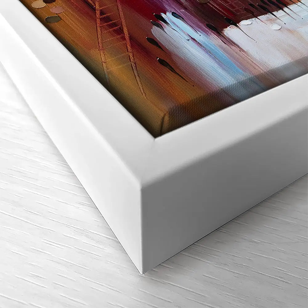 City Love Square Canvas Print City Love Square Canvas Print wall art product Ekaterina Ermilkina
