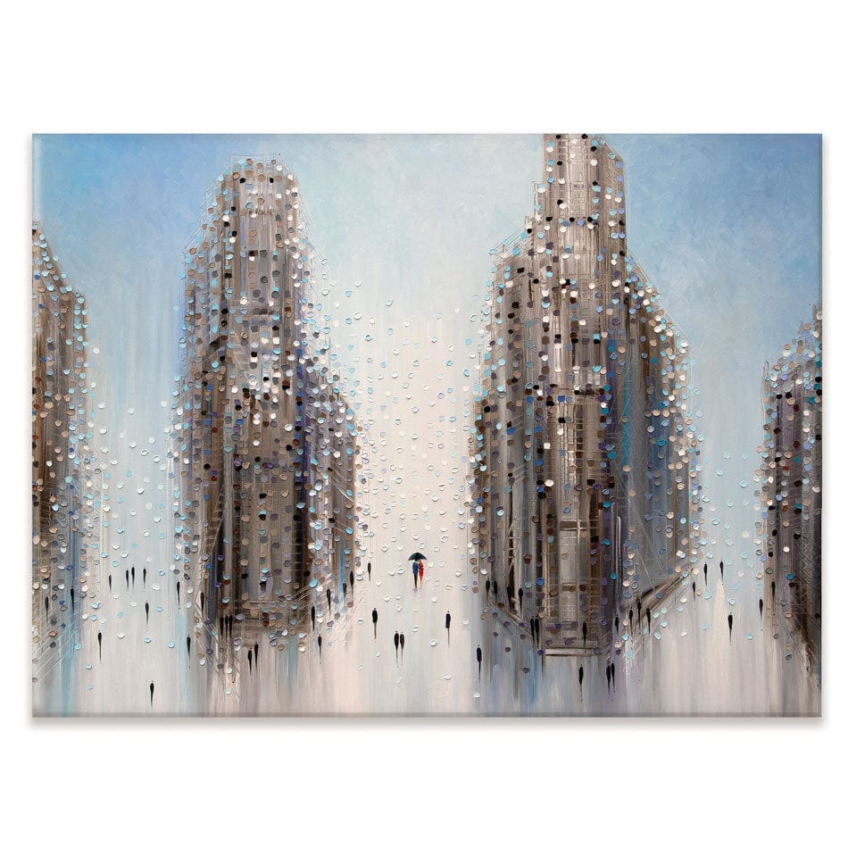 City Mood Canvas Print wall art product Ekaterina Ermilkina / Independent