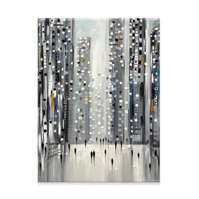 City Reflections Canvas Print City Reflections Canvas Print wall art product Ekaterina Ermilkina