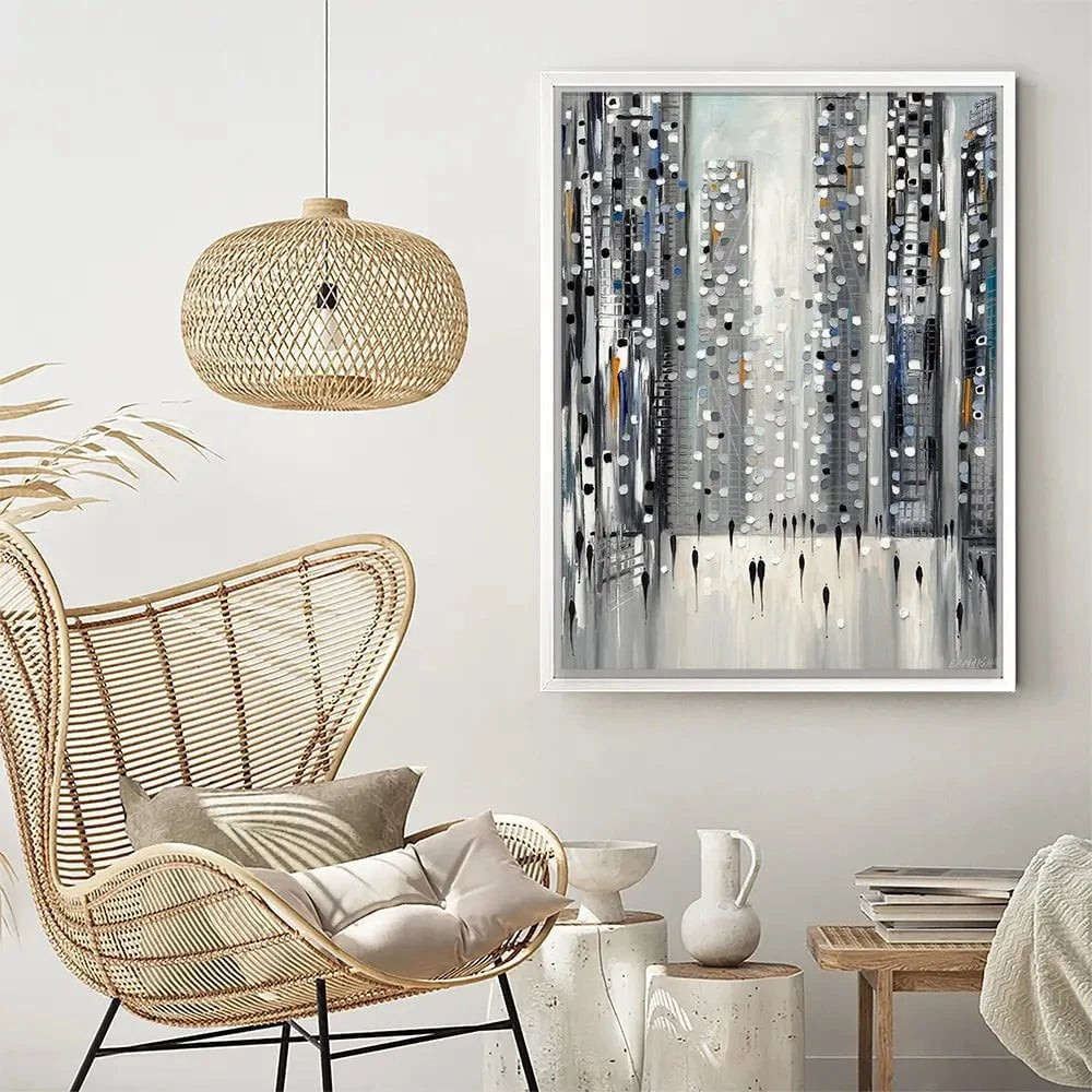 City Reflections Canvas Print City Reflections Canvas Print wall art product Ekaterina Ermilkina