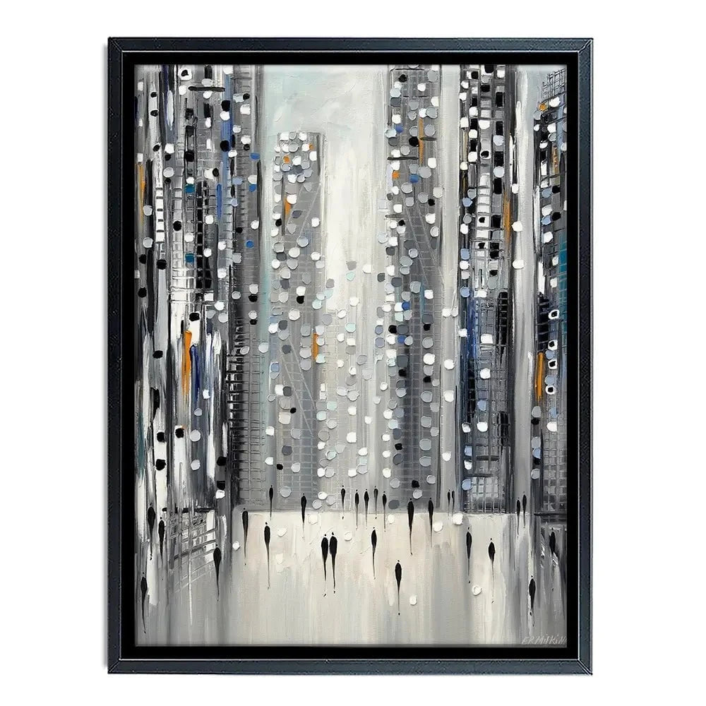 City Reflections Canvas Print City Reflections Canvas Print wall art product Ekaterina Ermilkina