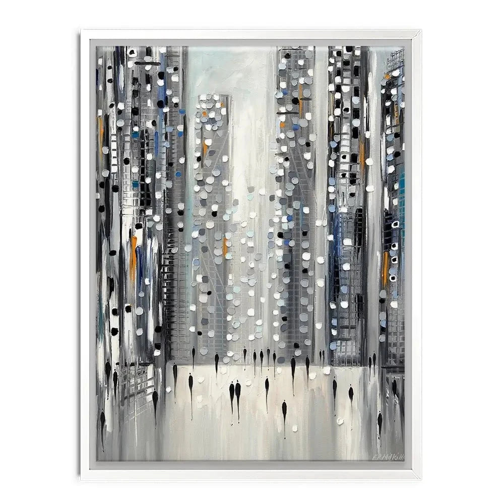 City Reflections Canvas Print City Reflections Canvas Print wall art product Ekaterina Ermilkina