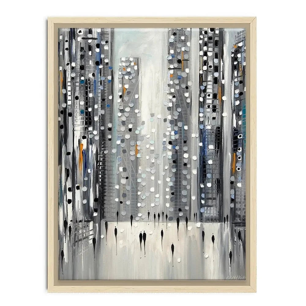 City Reflections Canvas Print City Reflections Canvas Print wall art product Ekaterina Ermilkina