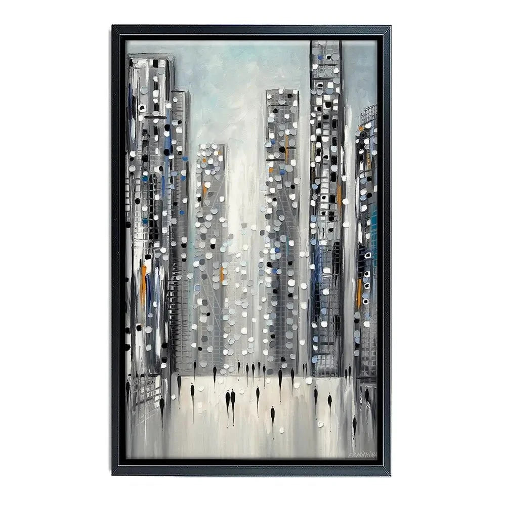 City Reflections Canvas Print City Reflections Canvas Print wall art product Ekaterina Ermilkina