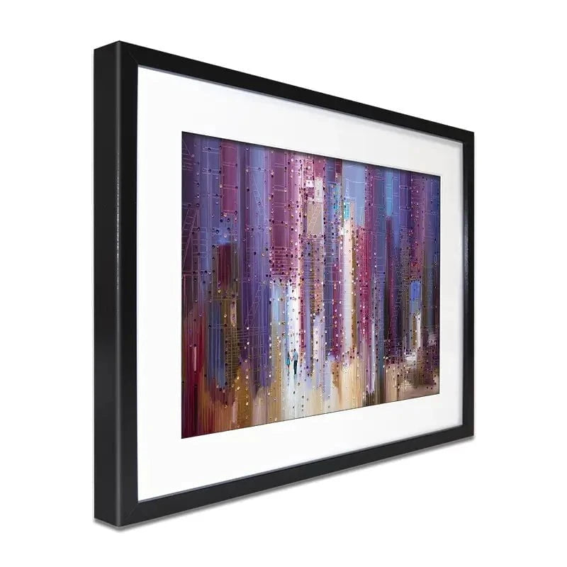 City Romance Framed Art Print City Romance Framed Art Print wall art product Ekaterina Ermilkina
