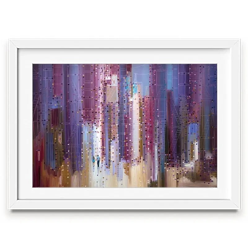 City Romance Framed Art Print City Romance Framed Art Print wall art product Ekaterina Ermilkina