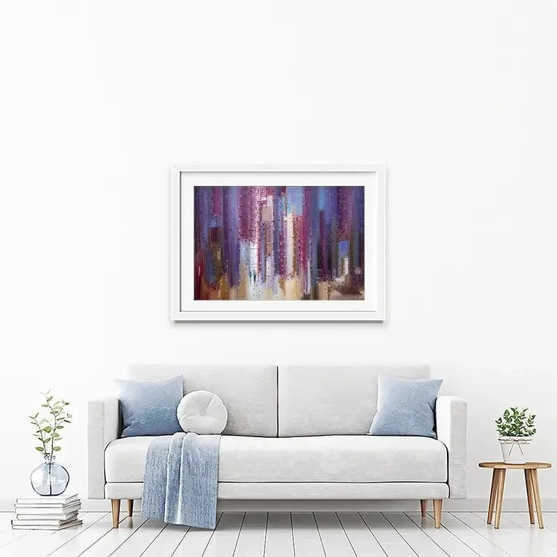 City Romance Framed Art Print City Romance Framed Art Print wall art product Ekaterina Ermilkina
