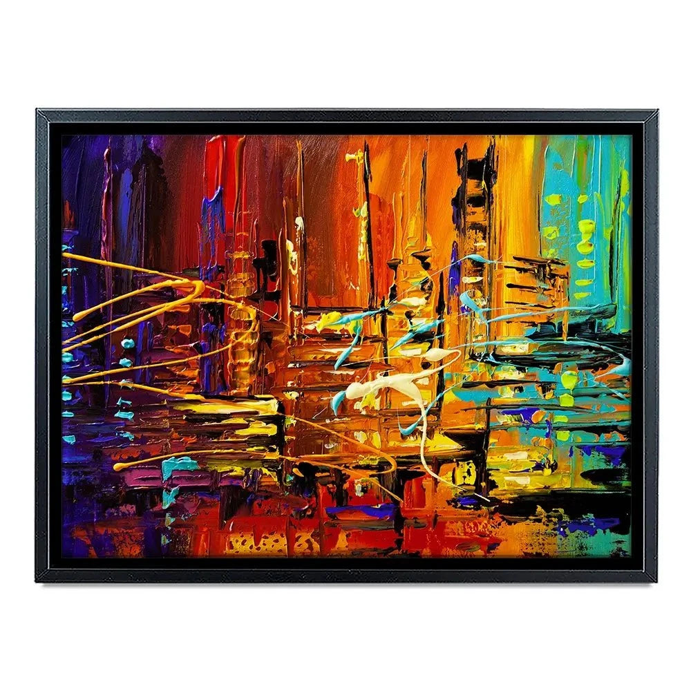City Rush Canvas Print City Rush Canvas Print wall art product Osnat Tzadok