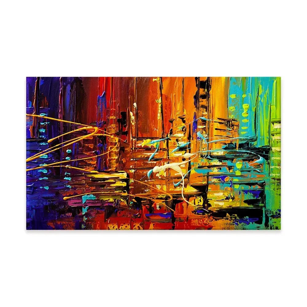 City Rush Canvas Print City Rush Canvas Print wall art product Osnat Tzadok