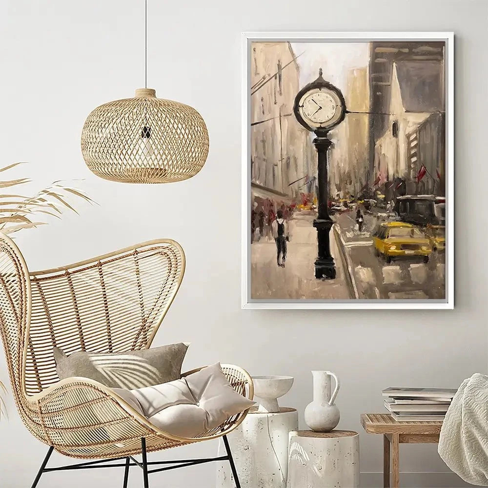 City Time Canvas Print City Time Canvas Print wall art product Allayn Stevens