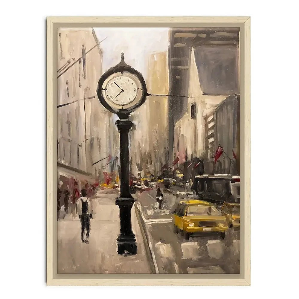 City Time Canvas Print City Time Canvas Print wall art product Allayn Stevens