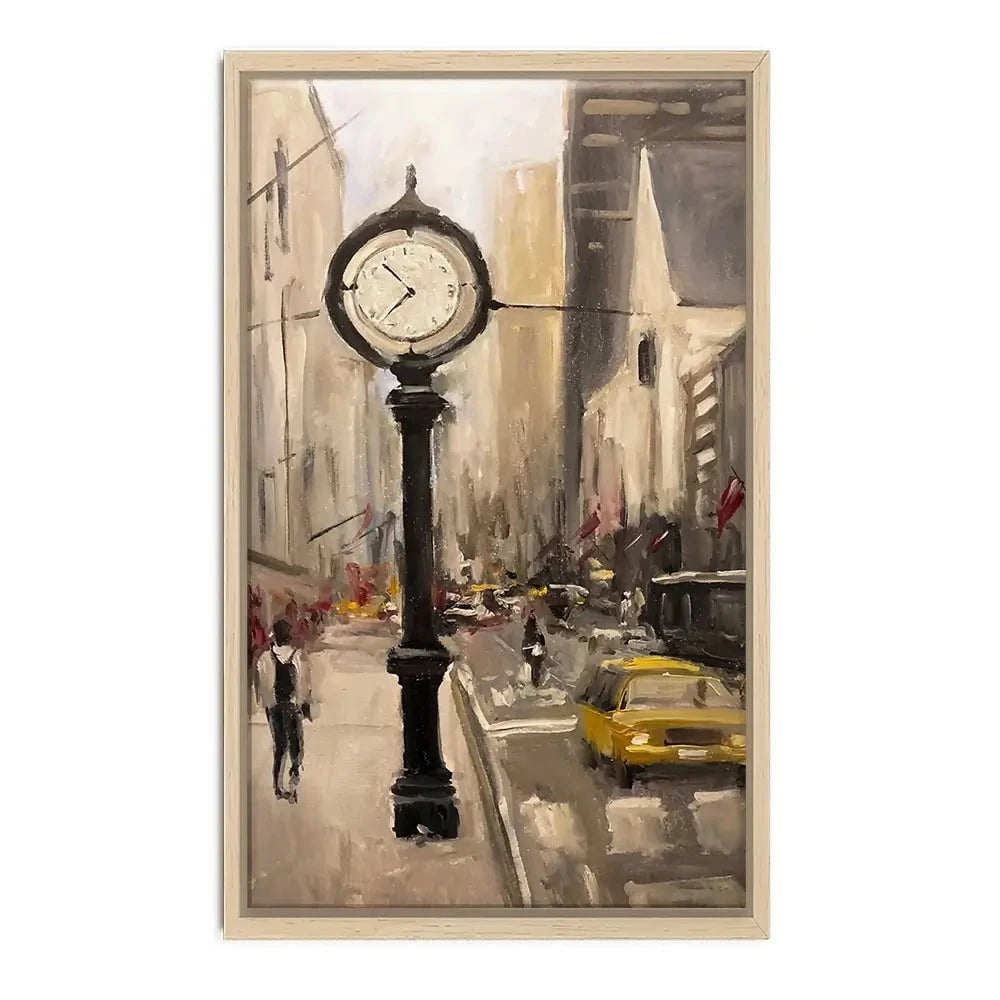 City Time Canvas Print City Time Canvas Print wall art product Allayn Stevens
