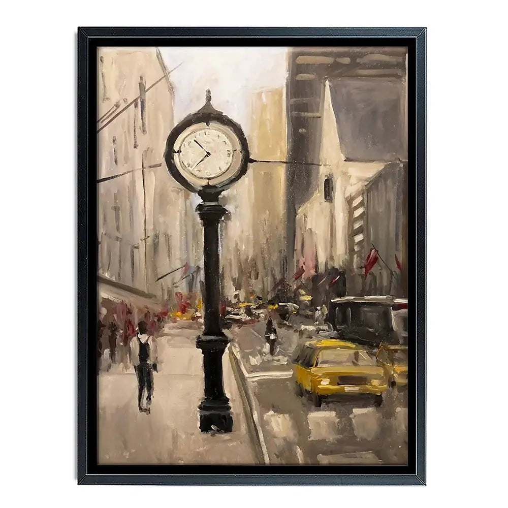 City Time Canvas Print City Time Canvas Print wall art product Allayn Stevens