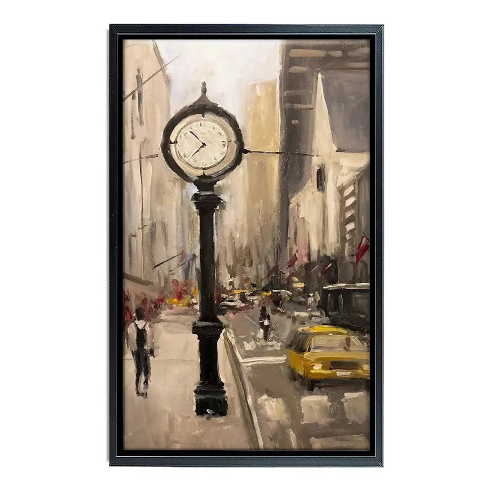 City Time Canvas Print City Time Canvas Print wall art product Allayn Stevens