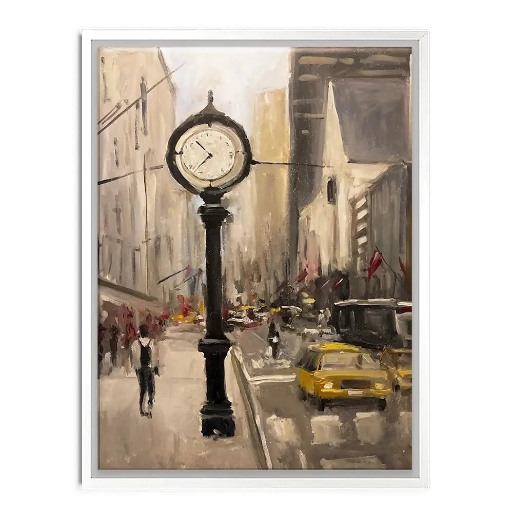City Time Canvas Print City Time Canvas Print wall art product Allayn Stevens