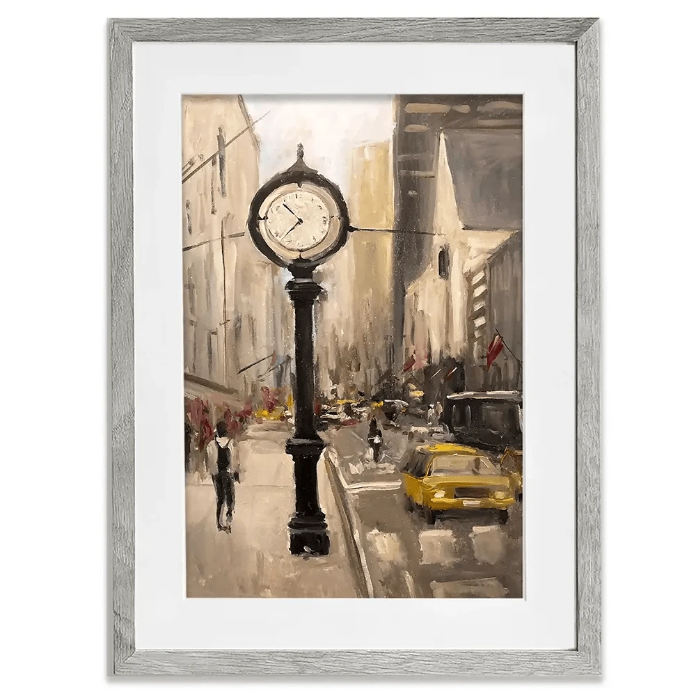 City Time Framed Art Print City Time Framed Art Print wall art product Allayn Stevens