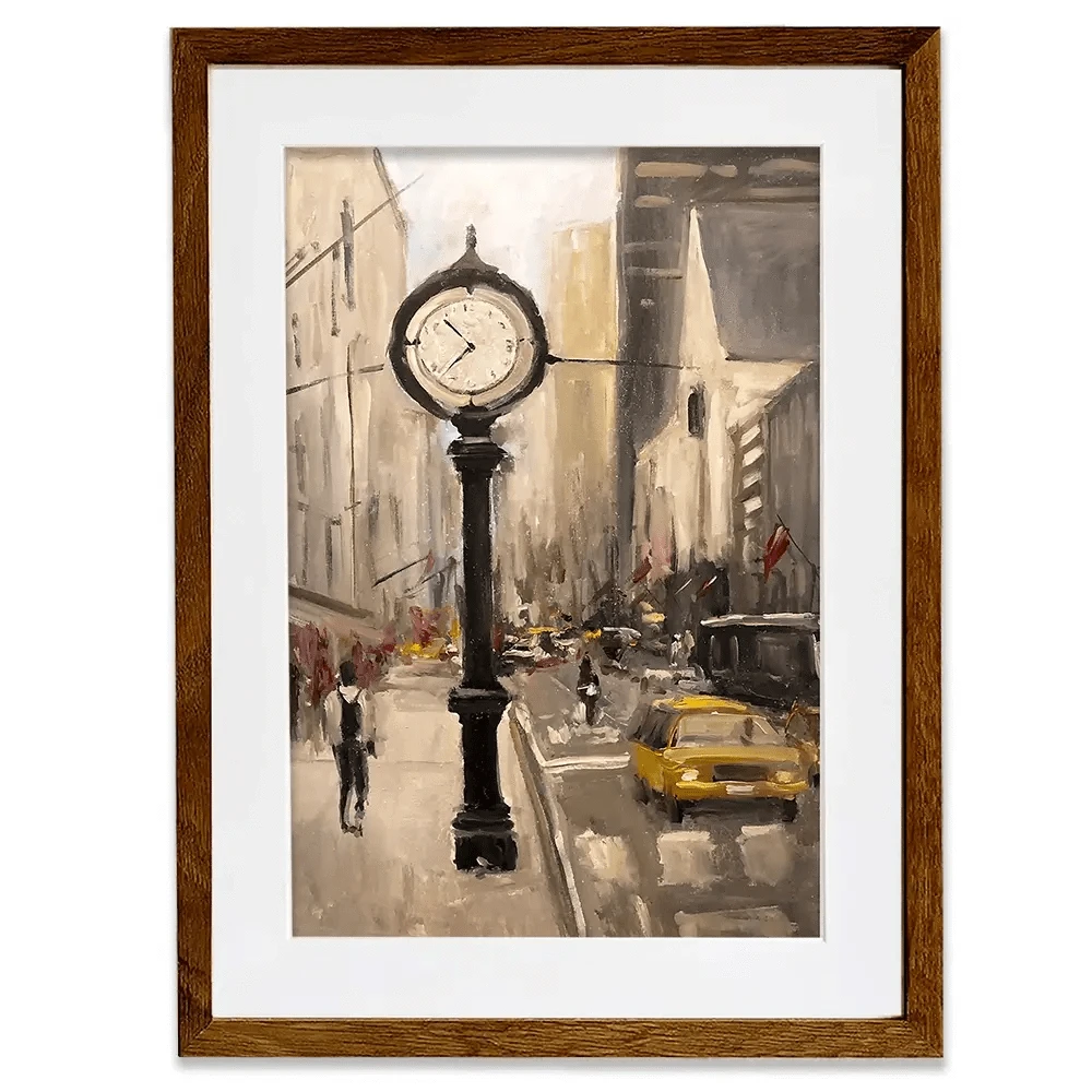 City Time Framed Art Print City Time Framed Art Print wall art product Allayn Stevens