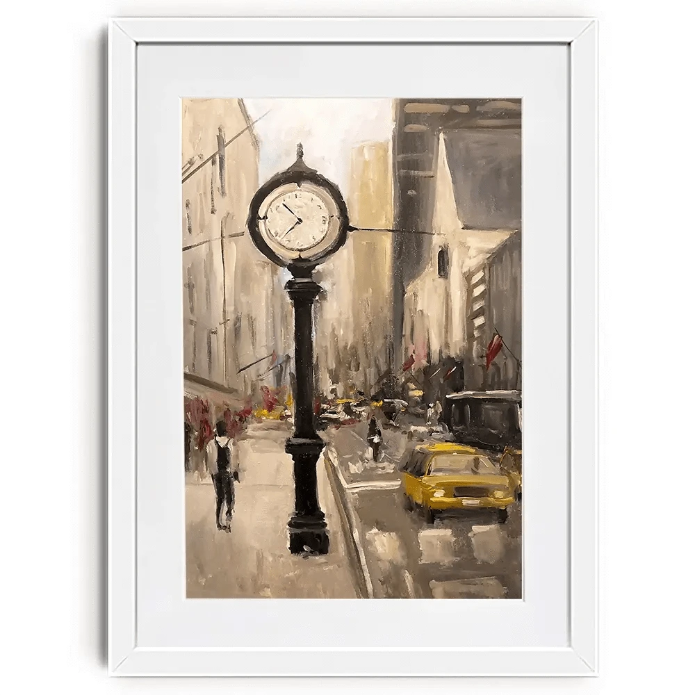 City Time Framed Art Print City Time Framed Art Print wall art product Allayn Stevens
