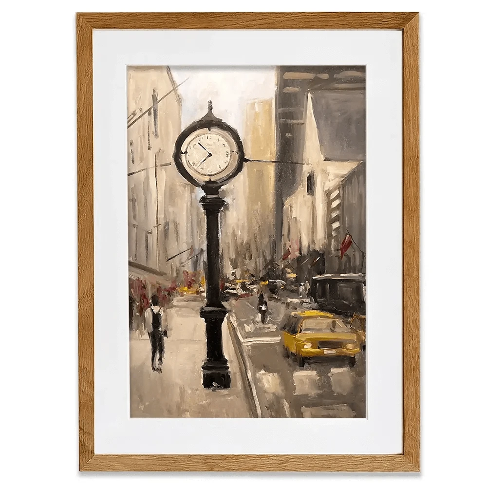City Time Framed Art Print City Time Framed Art Print wall art product Allayn Stevens