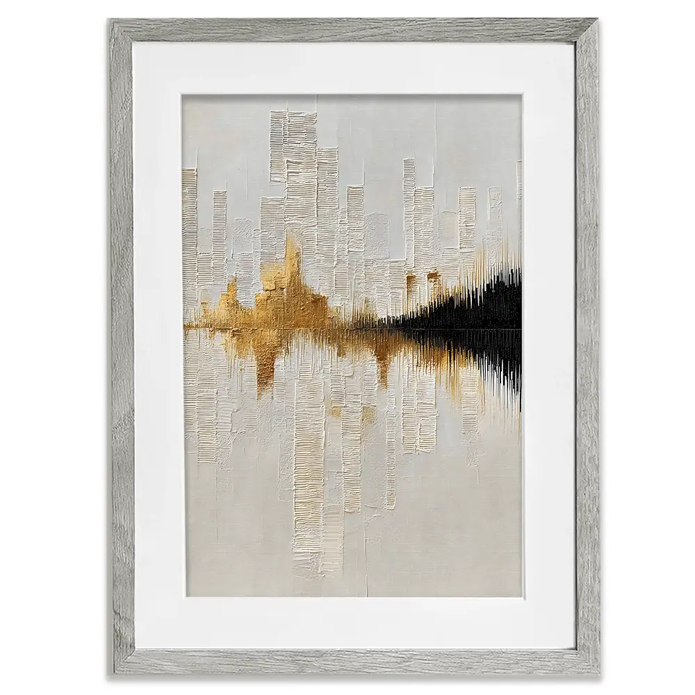 City View Afar Framed Art Print City View Afar Framed Art Print wall art product LSR Design Studio - Independent