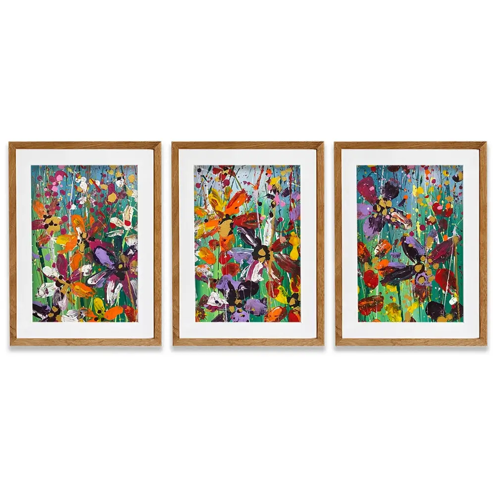 Clara Framed Art Print Trio Clara Framed Art Print Trio wall art product Scarlet Sky Studio
