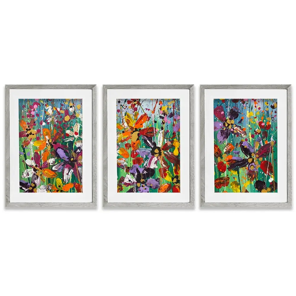 Clara Framed Art Print Trio Clara Framed Art Print Trio wall art product Scarlet Sky Studio