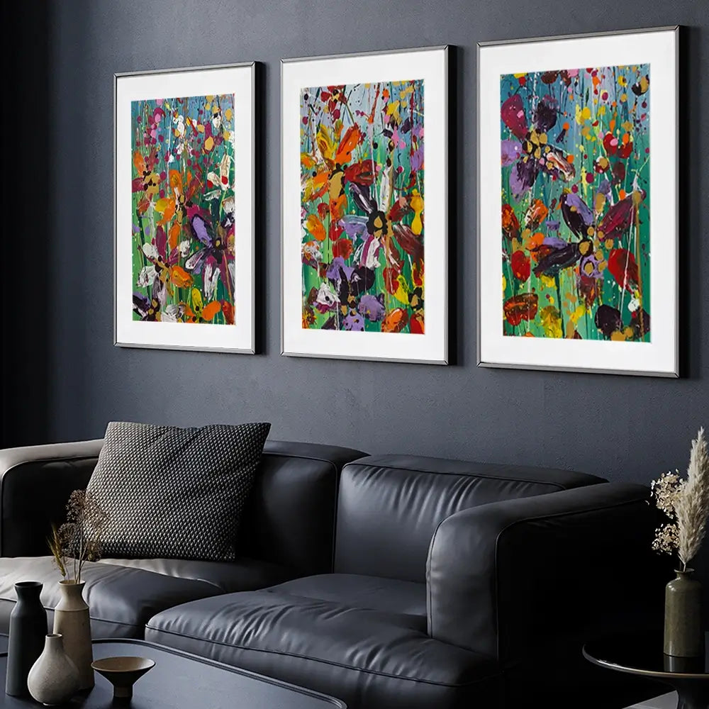 Clara Framed Art Print Trio Clara Framed Art Print Trio wall art product Scarlet Sky Studio