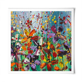 Clara Square Art Print Clara Square Art Print wall art product Scarlet Sky Studio