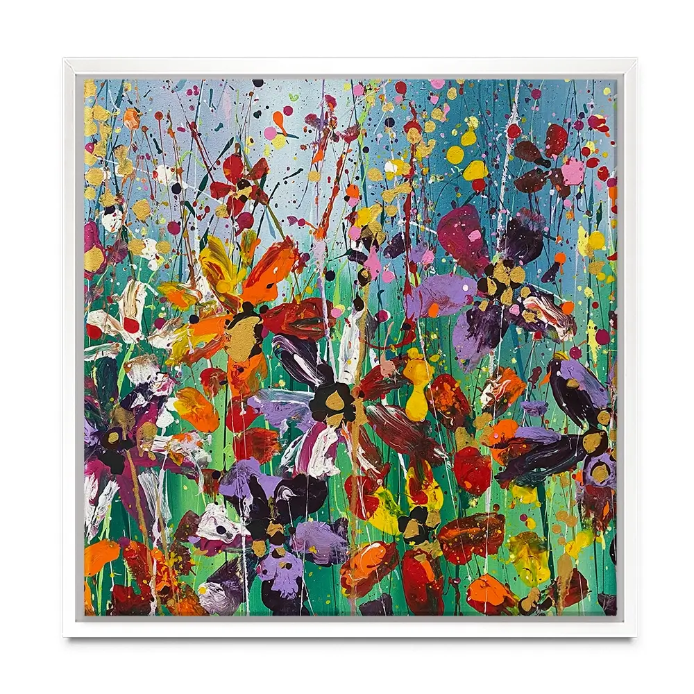 Clara Square Canvas Print Clara Square Canvas Print wall art product Scarlet Sky Studio