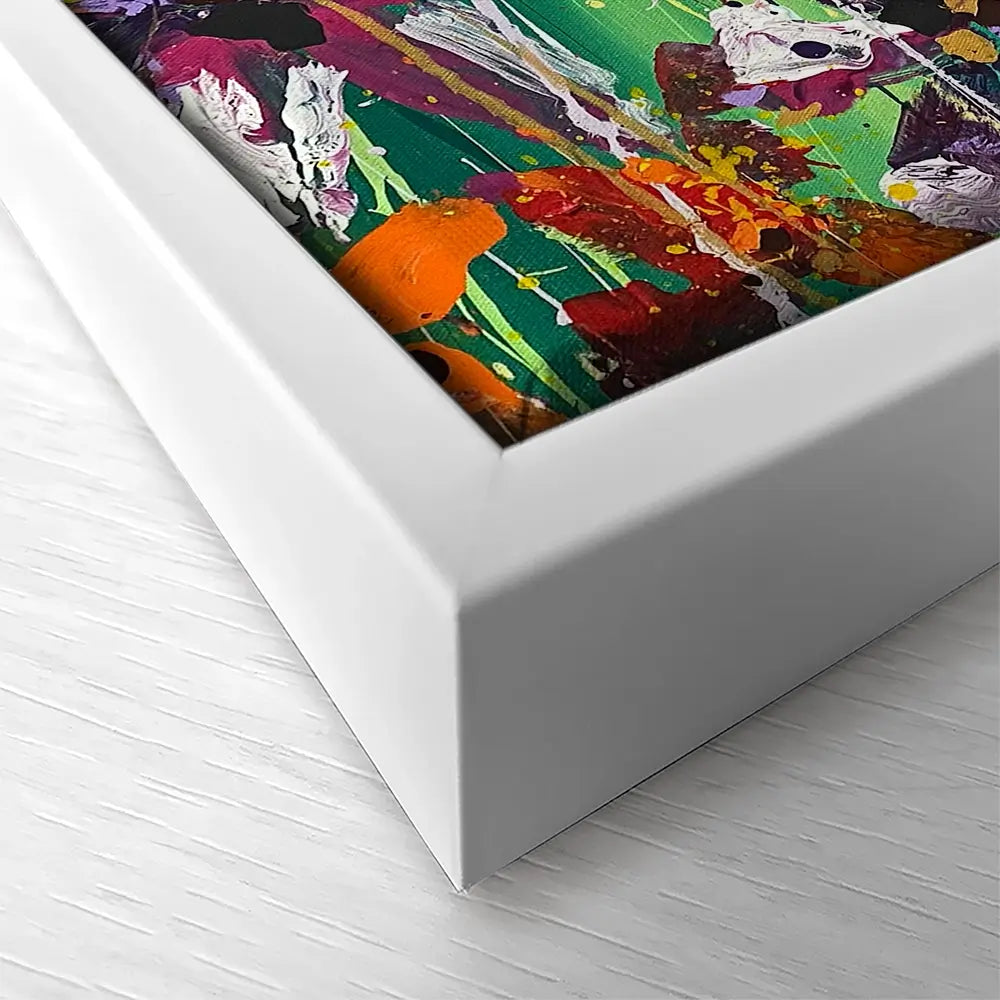 Clara Square Canvas Print Clara Square Canvas Print wall art product Scarlet Sky Studio
