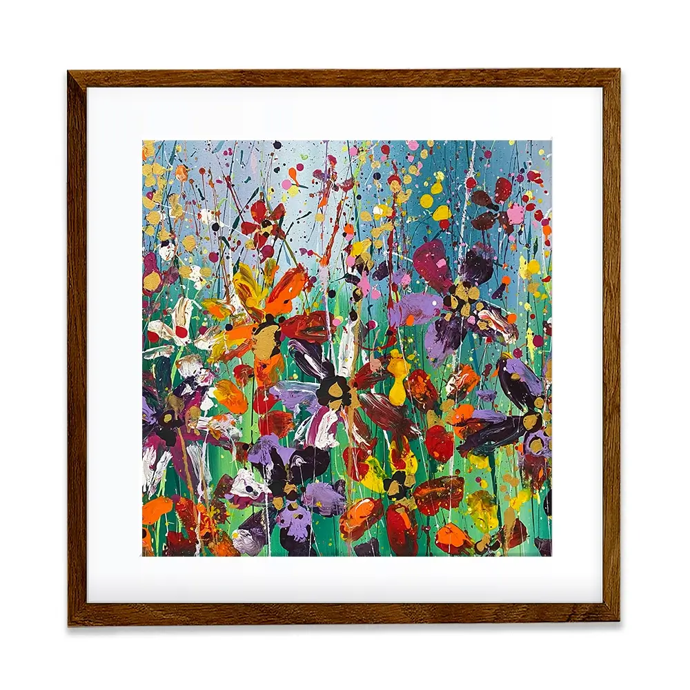 Clara Square Framed Art Print Clara Square Framed Art Print wall art product Scarlet Sky Studio