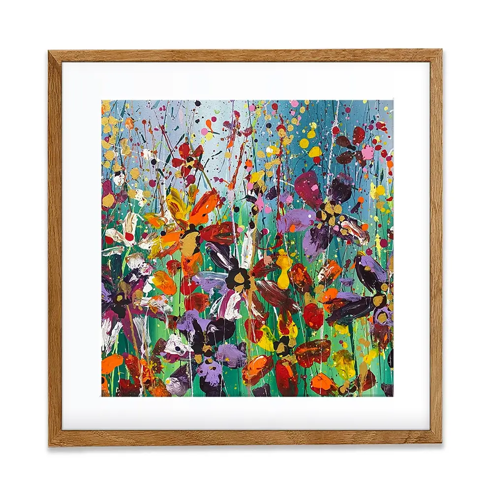 Clara Square Framed Art Print Clara Square Framed Art Print wall art product Scarlet Sky Studio