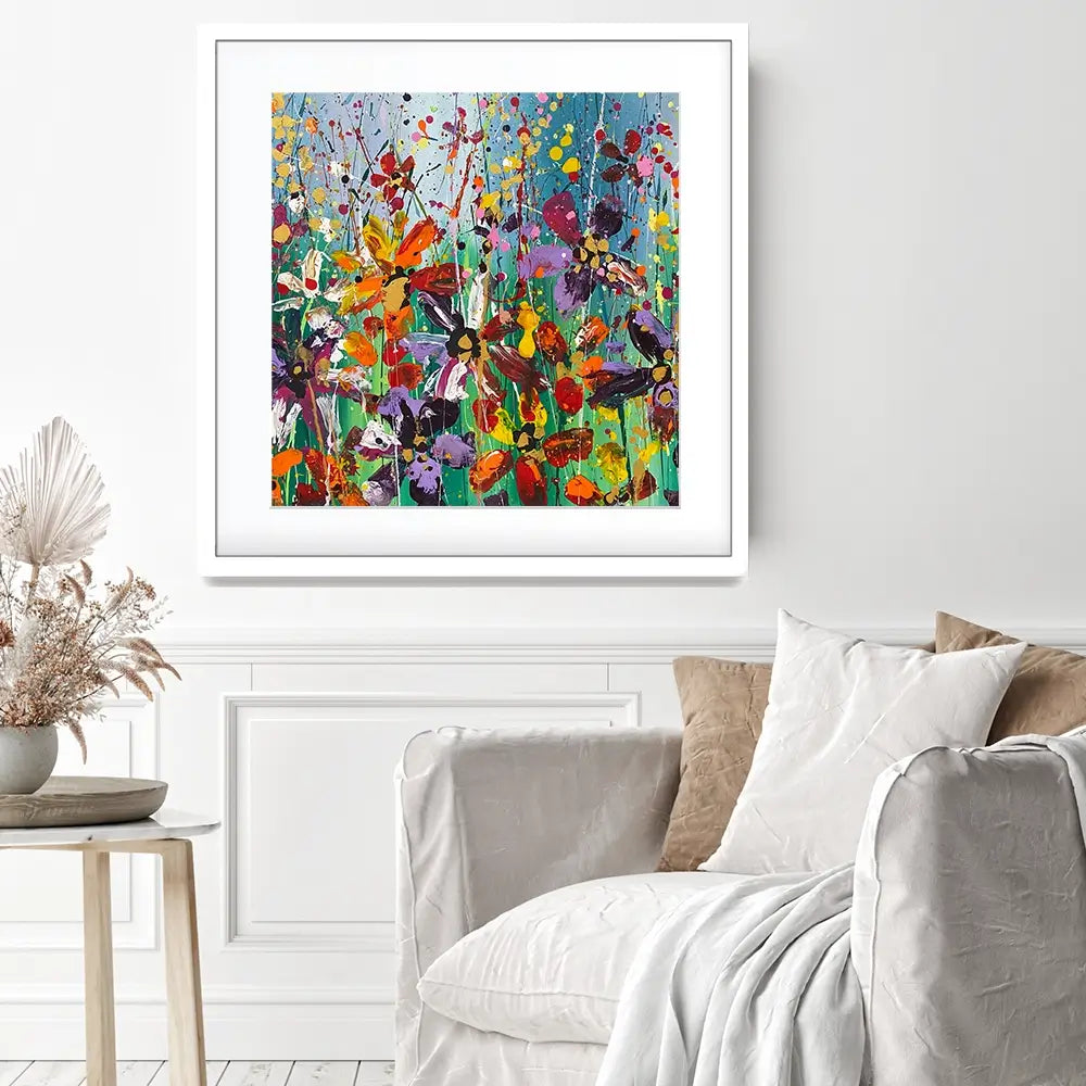 Clara Square Framed Art Print Clara Square Framed Art Print wall art product Scarlet Sky Studio