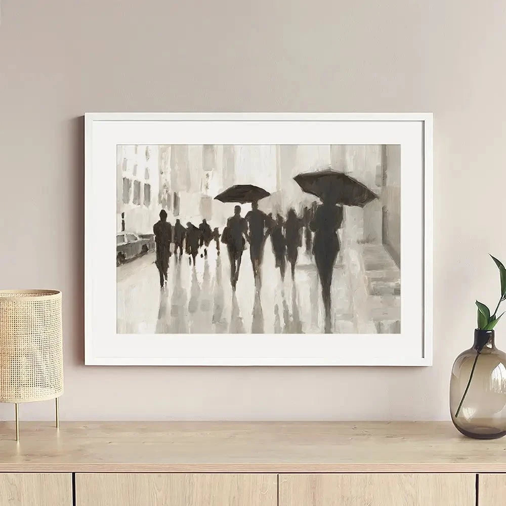 Clearing Rain Framed Art Print Clearing Rain Framed Art Print wall art product Ethan Harper