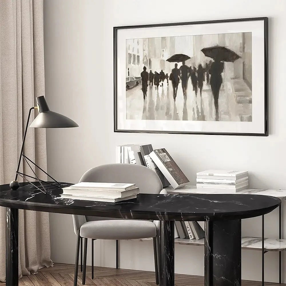 Clearing Rain Framed Art Print Clearing Rain Framed Art Print wall art product Ethan Harper