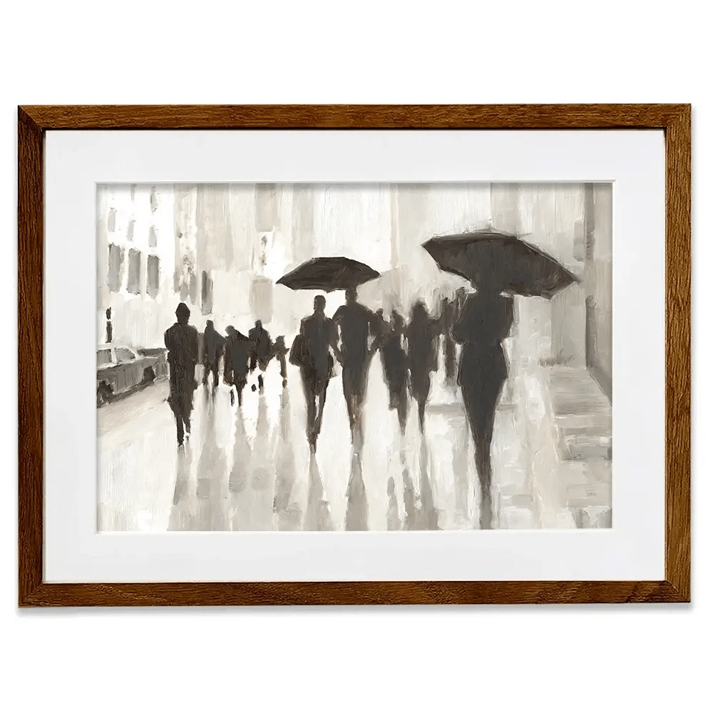 Clearing Rain Framed Art Print Clearing Rain Framed Art Print wall art product Ethan Harper