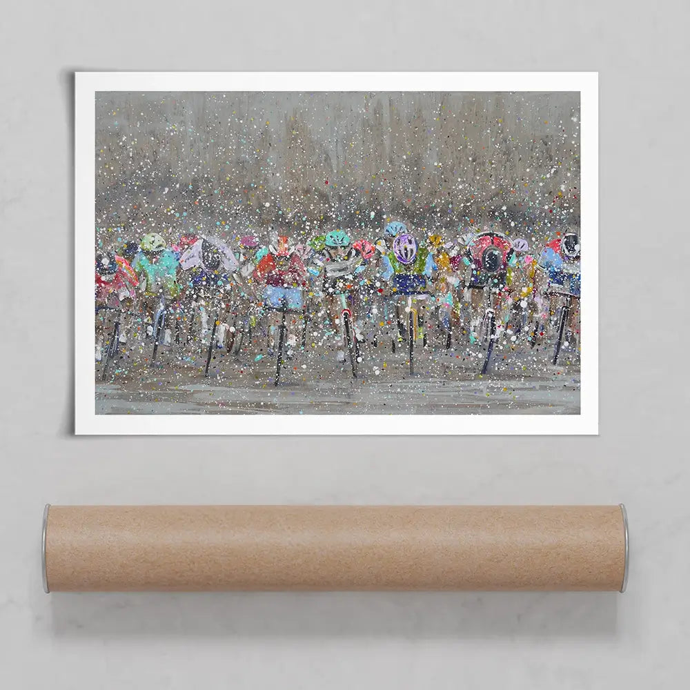Close Finish Art Print Close Finish Art Print wall art product Studio Paint-Ing