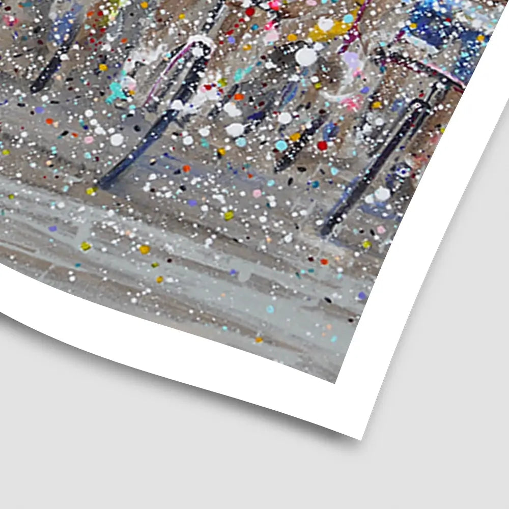 Close Finish Art Print Close Finish Art Print wall art product Studio Paint-Ing