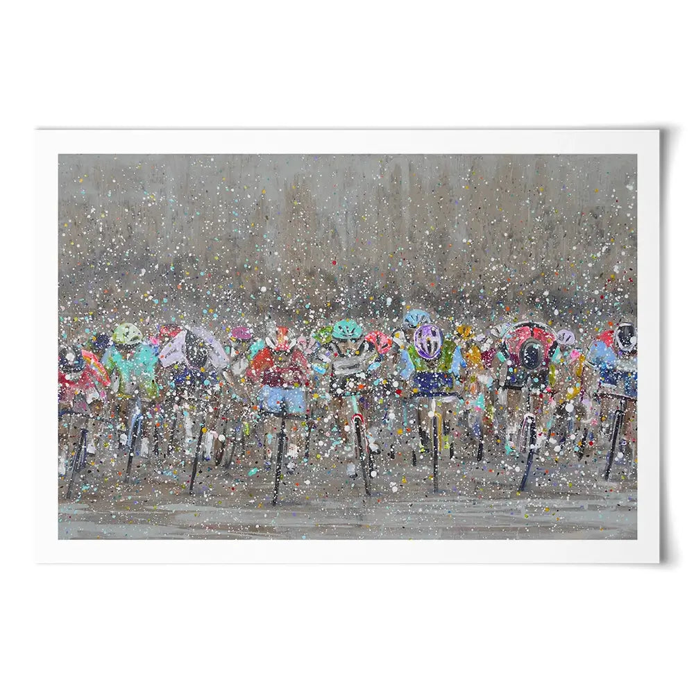 Close Finish Art Print Close Finish Art Print wall art product Studio Paint-Ing