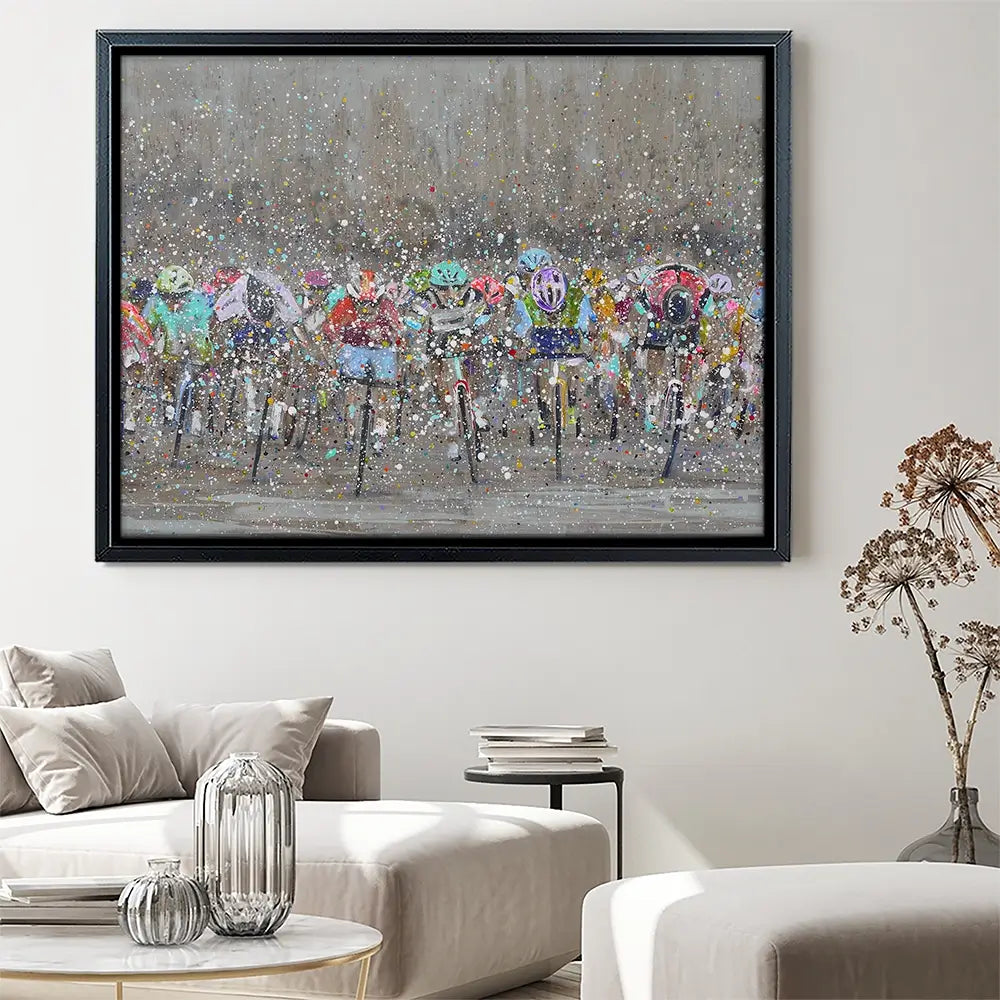 Close Finish Canvas Print Close Finish Canvas Print wall art product Studio Paint-Ing