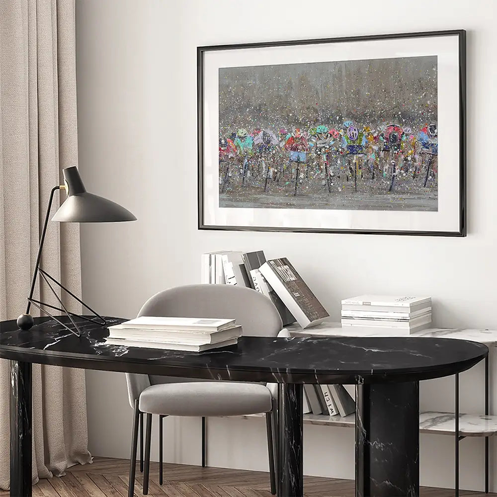 Close Finish Framed Art Print Close Finish Framed Art Print wall art product Studio Paint-Ing