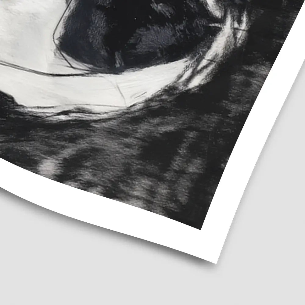 Close Up Bear Portrait Art Print Close Up Bear Portrait Art Print wall art product Chromatic Storm Studio