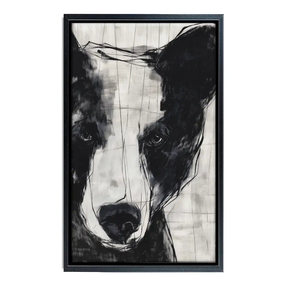 Close Up Bear Portrait Canvas Print Close Up Bear Portrait Canvas Print wall art product Chromatic Storm Studio