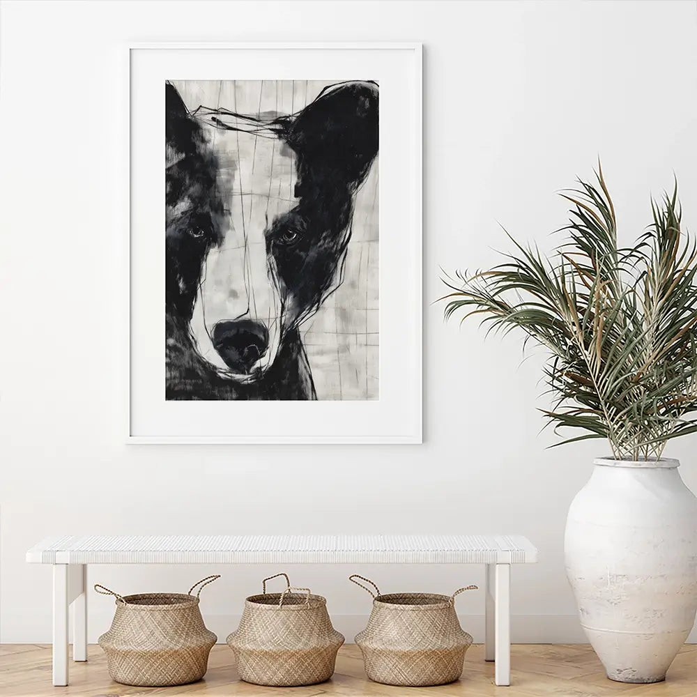 Close Up Bear Portrait Framed Art Print Close Up Bear Portrait Framed Art Print wall art product Chromatic Storm Studio