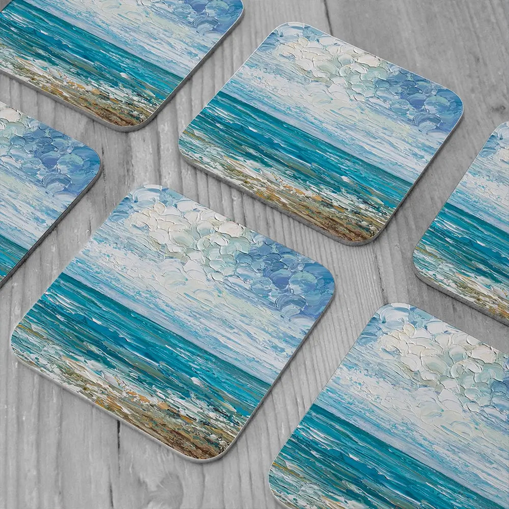 Clouds Coaster Set Clouds Coaster Set wall art product Art Print Shop