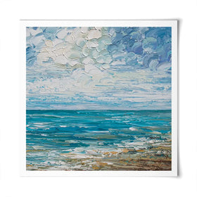 Clouds Square Art Print Clouds Square Art Print wall art product Art Print Shop
