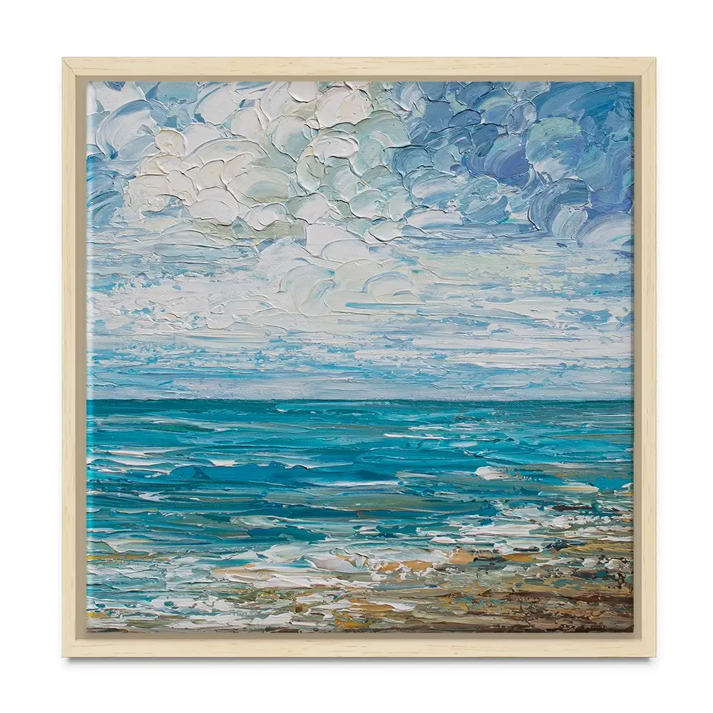 Clouds Square Canvas Print Clouds Square Canvas Print wall art product Art Print Shop